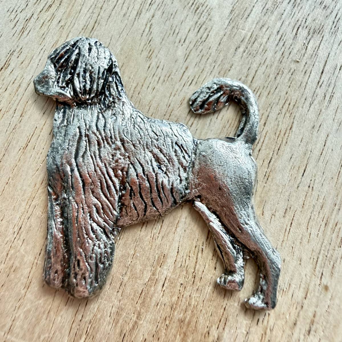 Portuguese Water Dog Brooch