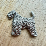 Wheaten Brooch - Nickel Silver | Alden Arts