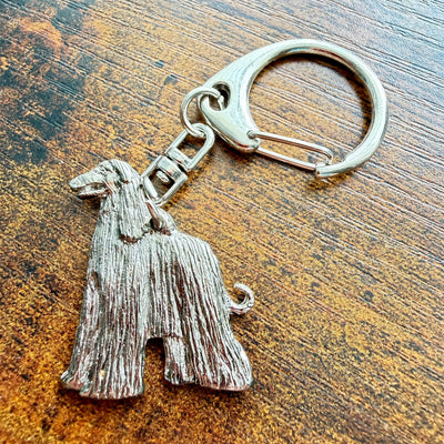 Afghan Keyring | Nickel Silver | Alden Arts
