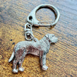 Bull Mastiff Keyring | Nickel Silver | Alden Arts