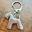 Kerry Blue Keyring | Nickel Silver | Alden Arts
