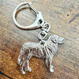 Leonberger Keyring | Nickel Silver | Alden Arts