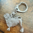Lowchen Keyring | Nickel Silver | Alden Arts