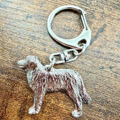 Maremma Keyring | Nickel Silver | Alden Arts