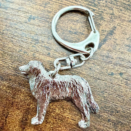 Maremma Keyring | Nickel Silver | Alden Arts