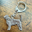 Otterhound Keyring | Nickel Silver | Alden Arts