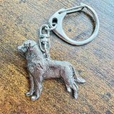 Rottweiler Keyring | Nickel Silver | Alden Arts