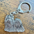 Shih Tzu Keyring | Nickel Silver | Alden Arts