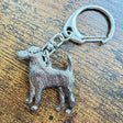 Smooth Fox Terrier Keyring | Nickel Silver | Alden Arts