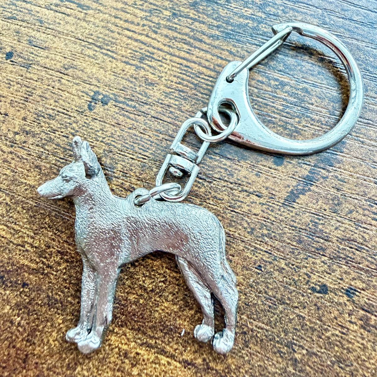 Toy Terrier Keyring | Nickel Silver | Alden Arts