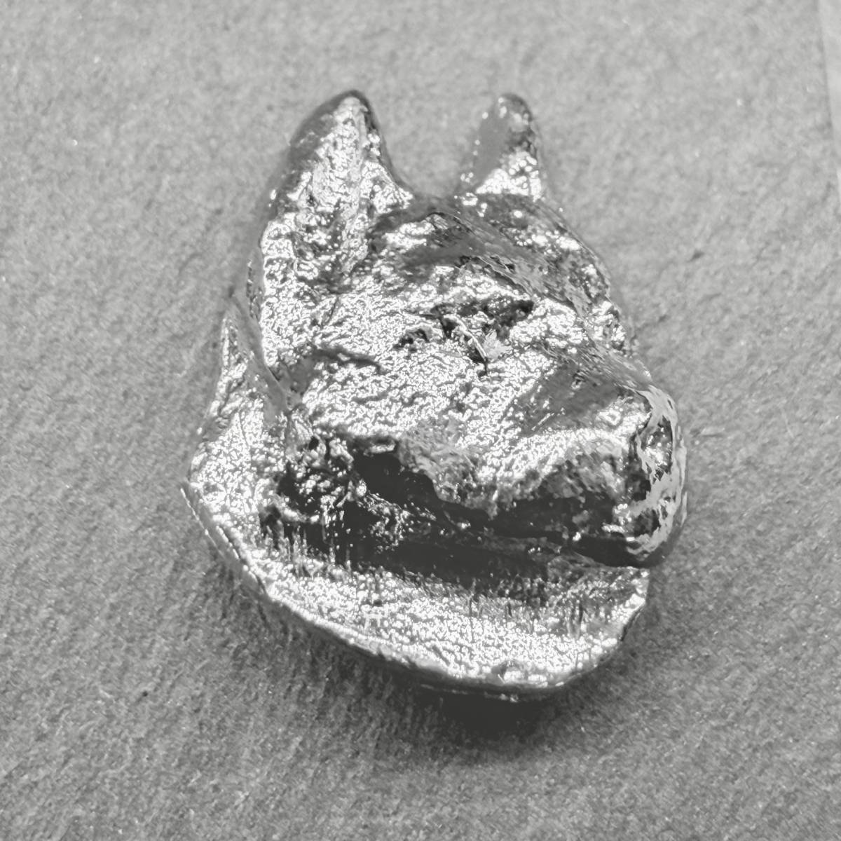 Australian Cattle Dog Lapel Pin | Nickel Silver | Alden Arts