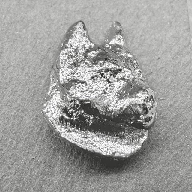 Australian Cattle Dog Lapel Pin | Nickel Silver | Alden Arts