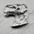Airedale Lapel Pin | Nickel Silver | Alden Arts