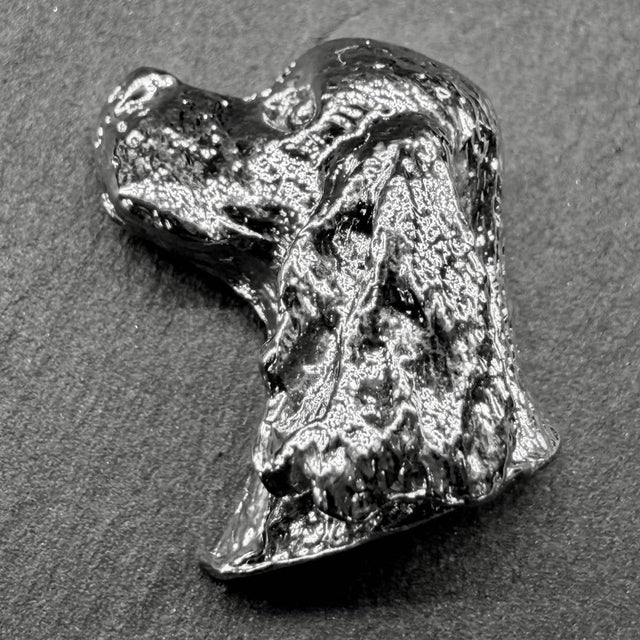 American Cocker Lapel Pin | Nickel Silver | Alden Arts