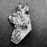 Australian Silky Terrier Lapel Pin | Nickel Silver | Alden Arts