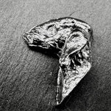 Bedlington Lapel Pin | Nickel Silver | Alden Arts
