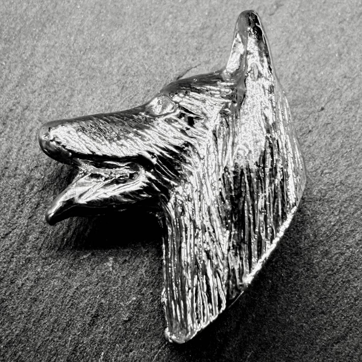 Belgian Shepherd Lapel Pin | Nickel Silver | Alden Arts