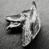 Belgian Shepherd Lapel Pin | Nickel Silver | Alden Arts