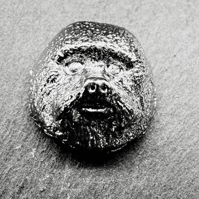 Bichon Frise Lapel Pin | Nickel Silver | Alden Arts