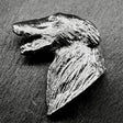 Borzoi Lapel Pin | Nickel Silver | Alden Arts