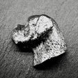 Boxer Lapel Pin | Nickel Silver | Alden Arts