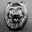 Chow Chow Lapel Pin | Nickel Silver | Alden Arts