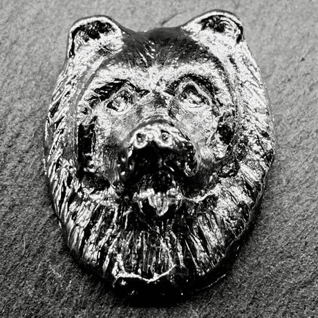 Chow Chow Lapel Pin | Nickel Silver | Alden Arts