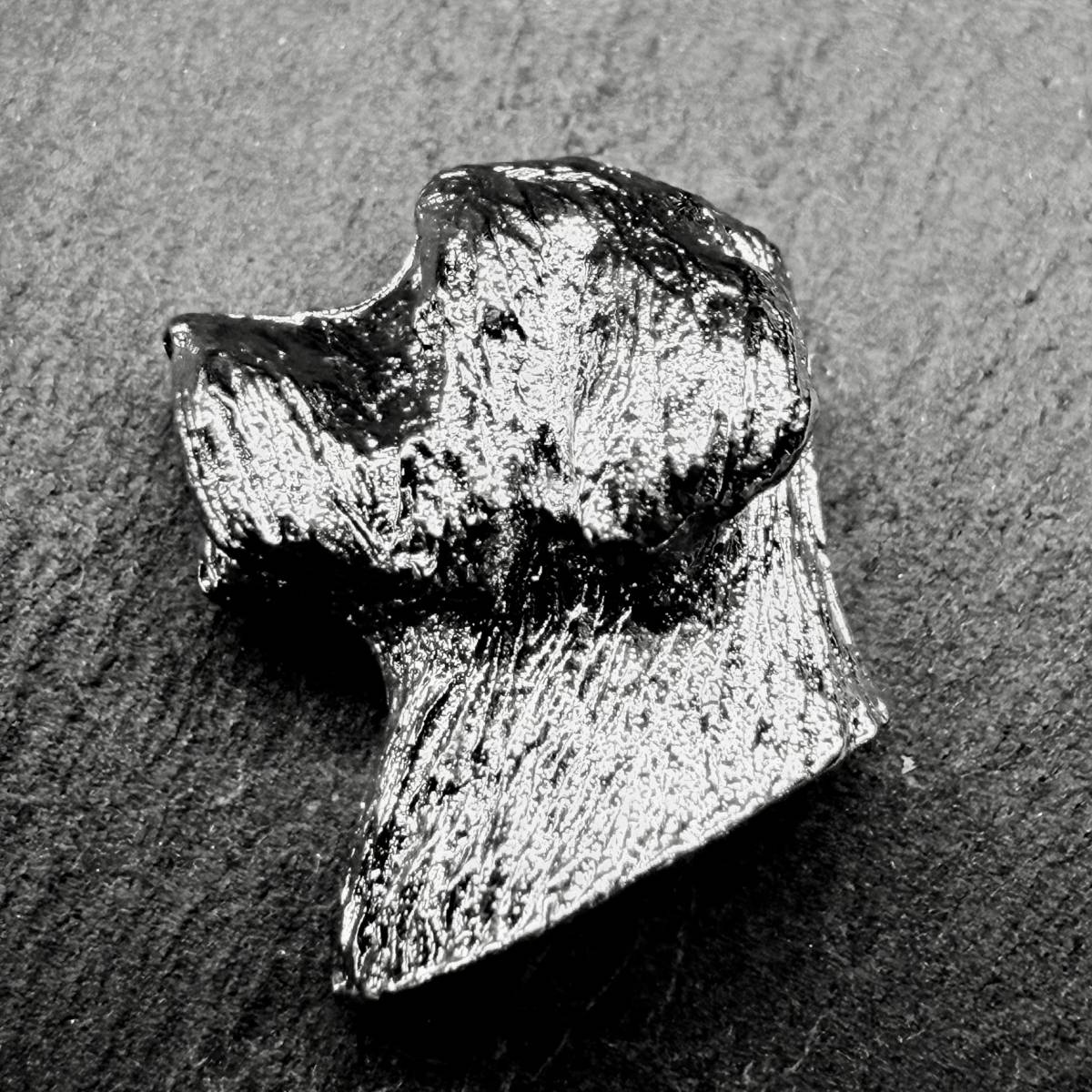 Dandie Dinmont Lapel Pin | Nickel Silver | Alden Arts