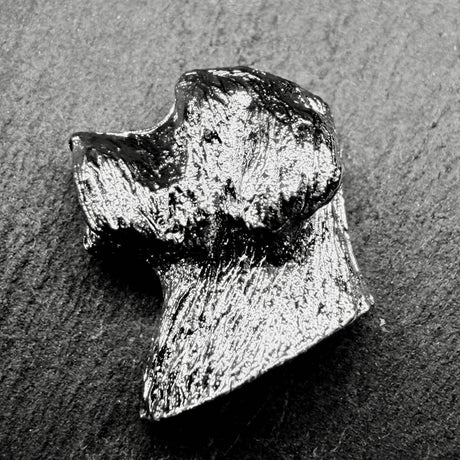 Dandie Dinmont Lapel Pin | Nickel Silver | Alden Arts