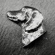 Dachshund Wire Hair Lapel Pin | Nickel Silver | Alden Arts