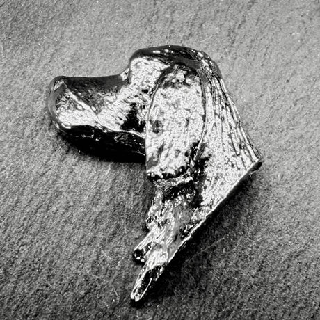Gordon Setter Lapel Pin | Nickel Silver | Alden Arts