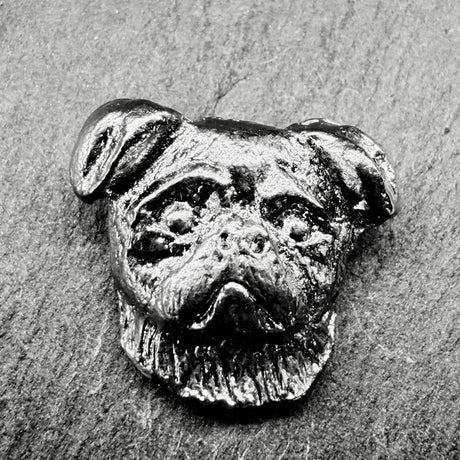 Griffon Smooth Lapel Pin | Nickel Silver | Alden Arts