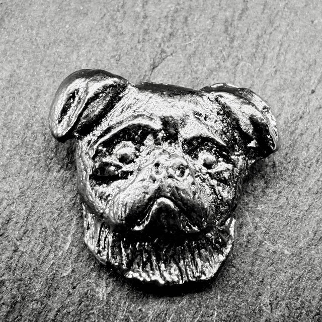 Griffon Smooth Lapel Pin | Nickel Silver | Alden Arts