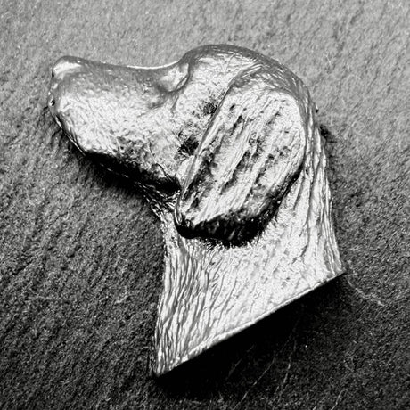 German Short Hair Pointer Lapel Pin | Nickel Silver | Alden Arts