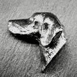 Hungarian Vizsla Lapel Pin | Nickel Silver | Alden Arts
