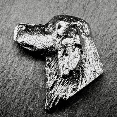 Irish Setter Lapel Pin | Nickel Silver | Alden Arts