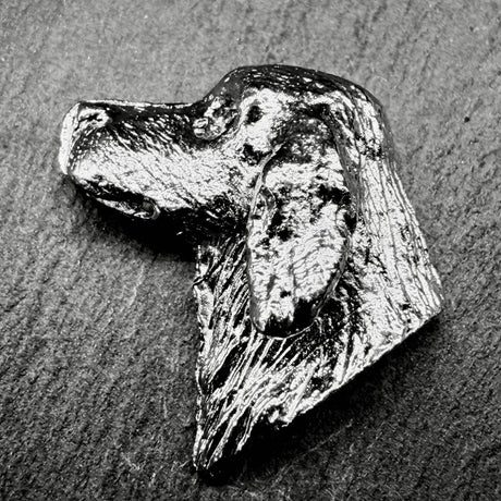 Irish Setter Lapel Pin | Nickel Silver | Alden Arts