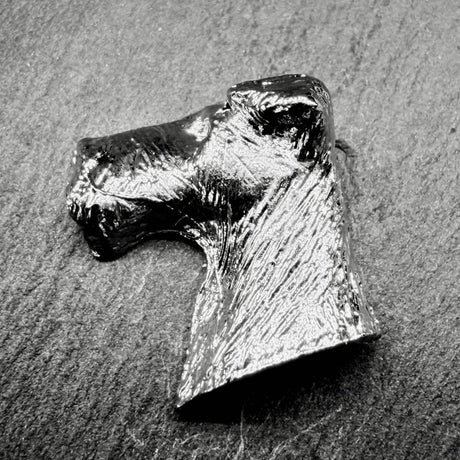 Irish Terrier Lapel Pin | Nickel Silver | Alden Arts