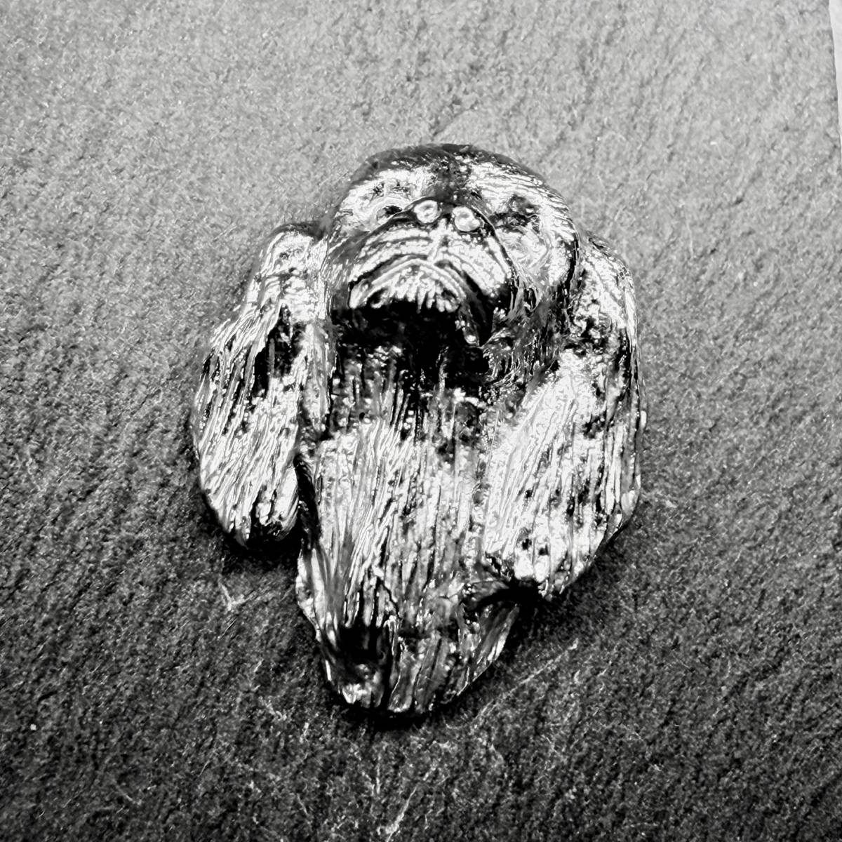 King Charles Spaniel Lapel Pin | Nickel Silver | Alden Arts