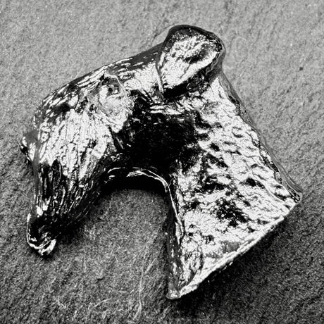 Kerry Blue Lapel Pin | Nickel Silver | Alden Arts
