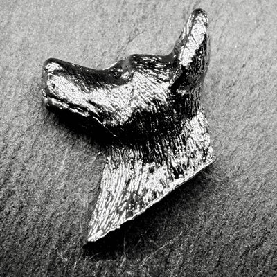 Kelpie Lapel Pin | Nickel Silver | Alden Arts