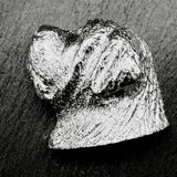 Mastiff Lapel Pin | Nickel Silver | Alden Arts