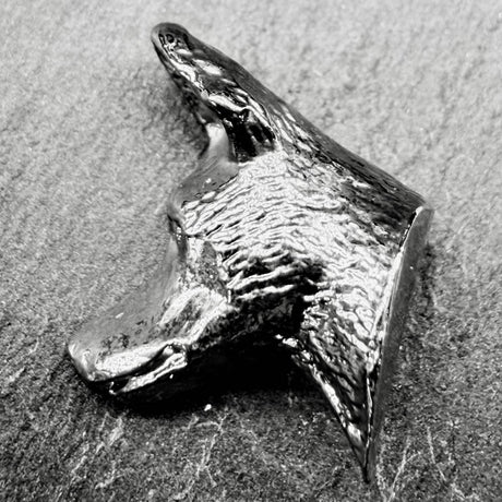 Min Pin Lapel Pin | Nickel Silver | Alden Arts