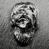 Old English Sheepdog Show Cut Lapel Pin | Nickel Silver | Alden Arts
