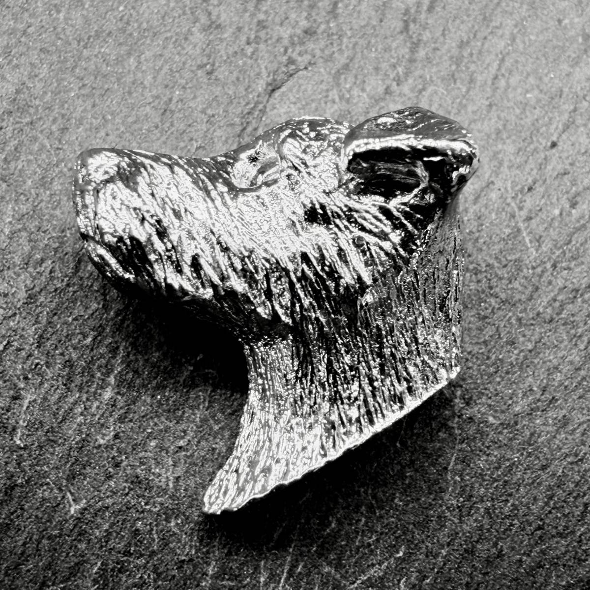 Parson Russell Lapel Pin | Nickel Silver | Alden Arts