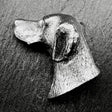 Pointer Lapel Pin | Nickel Silver | Alden Arts