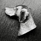 Pointer Lapel Pin | Nickel Silver | Alden Arts