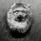 Pomeranian Lapel Pin | Nickel Silver | Alden Arts