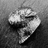 Pug Lapel Pin | Nickel Silver | Alden Arts