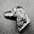 Saluki Lapel Pin | Nickel Silver | Alden Arts
